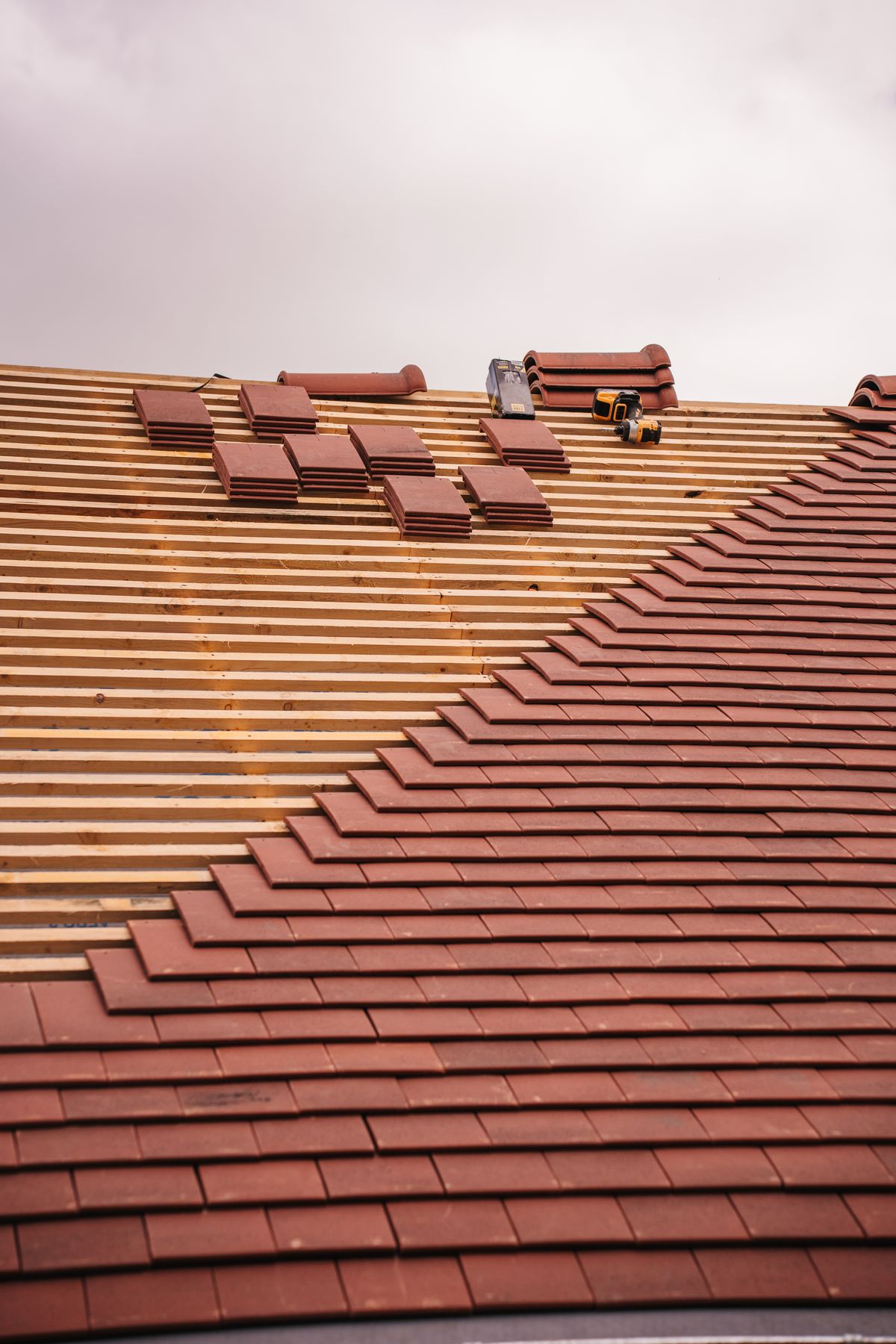 Restored roof after Belfast Roofing Experts work